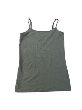 EUC Loft Outlet Essential Cami Top in Olive Green